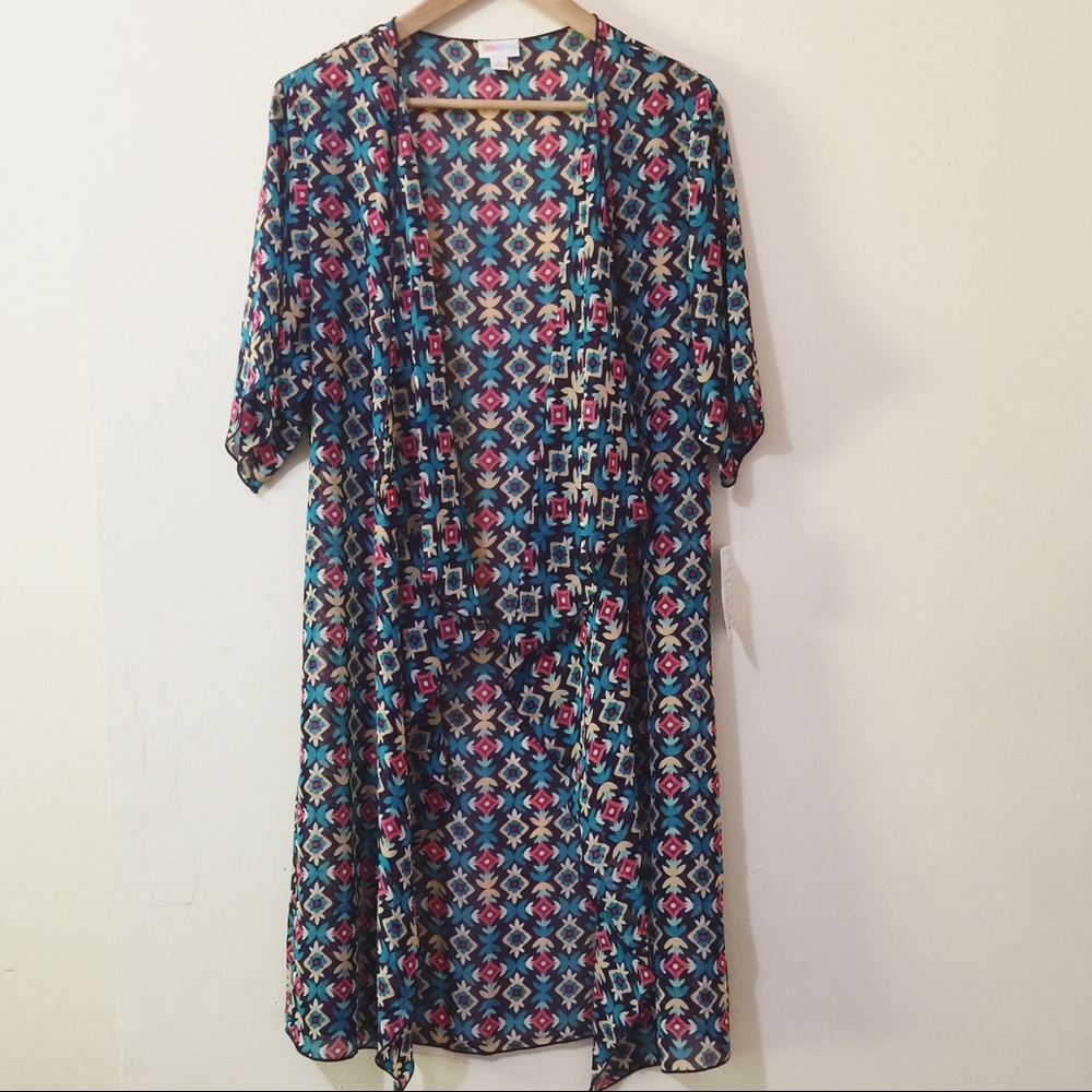 NWT LuLaRoe small Shirley boho kimono